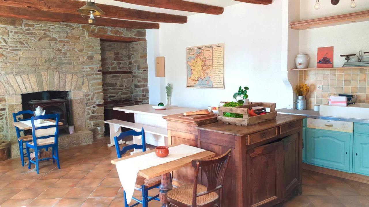 Ty Monde - Chambres D'Hotes En Finistere Poullaouen Dış mekan fotoğraf